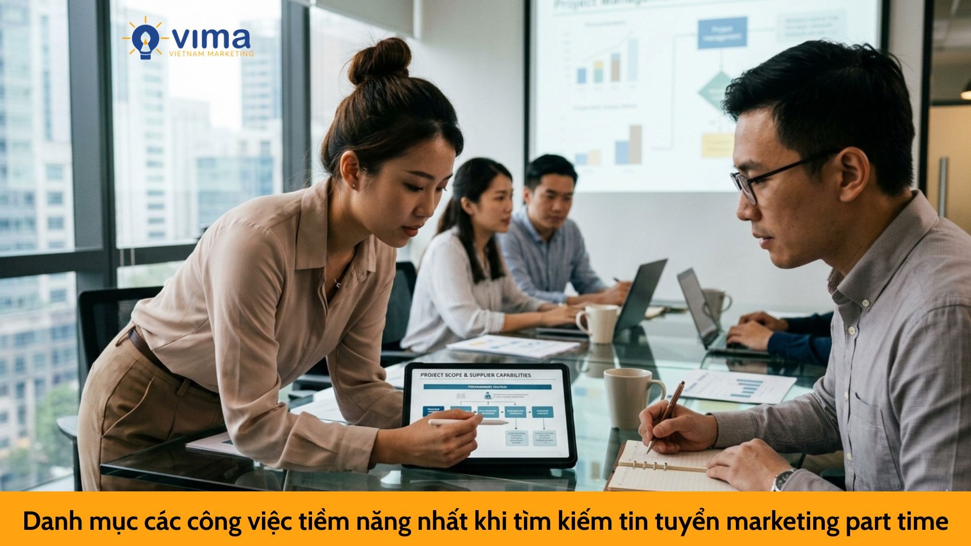 Danh mục các công việc tiềm năng nhất khi tìm kiếm tin tuyển marketing part time